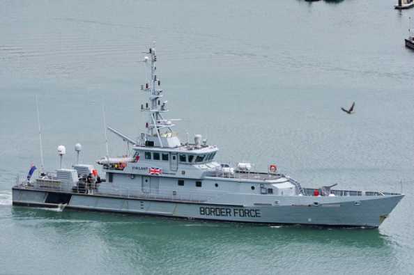 01 July 2020 - 12-49-08
Before departing Dartmouth and heading out on patrol.
------------------------------
Border Force vessel HMC Vigilant